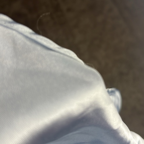 Light blue | Pajama Set | Silk | 95% polyester and 5% elastane | Size Small | - Picture 2 of 5